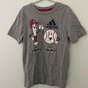 EUC Adidas boys dri-fit t-shirt size 7
